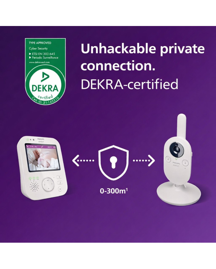 PHILIPS AVENT VIDEOAABIMONITOR SCD891 – Usaldusväärne beebihooldus
