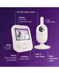 PHILIPS AVENT VIDEOAABIMONITOR SCD891 – Usaldusväärne beebihooldus