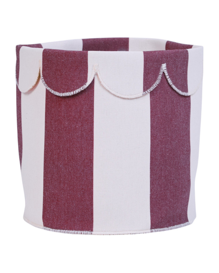 CHILDHOME Asjade ja Mänguasjade Hoiukorv Biscuit Dreams 20x25 cm, Burgundy