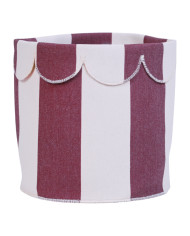 CHILDHOME Asjade ja Mänguasjade Hoiukorv Biscuit Dreams 20x25 cm, Burgundy