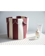 CHILDHOME Asjade ja Mänguasjade Hoiukorv Biscuit Dreams 20x25 cm, Burgundy