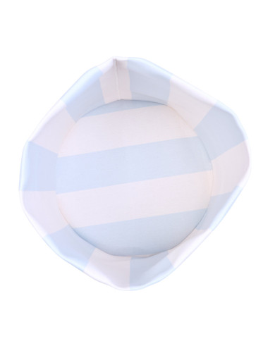 CHILDHOME mänguasjade hoiukorv Biscuit Dreams 35x35 CM, Light Blue