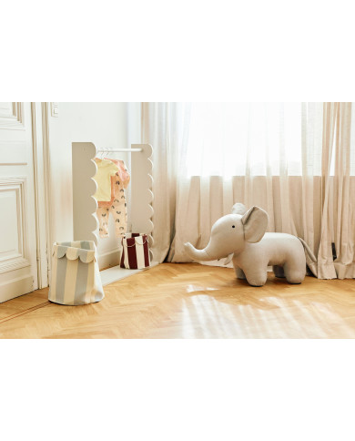 CHILDHOME mänguasjade hoiukorv Biscuit Dreams 35x35 CM, Light Blue