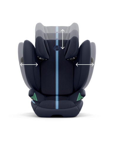 CYBEX SOLUTION PLUS G2 I-FIX auto turvatool 15–36 kg – Ocean Blue