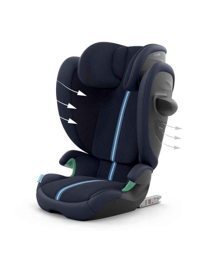 CYBEX SOLUTION PLUS G2 I-FIX auto turvatool 15–36 kg – Ocean Blue
