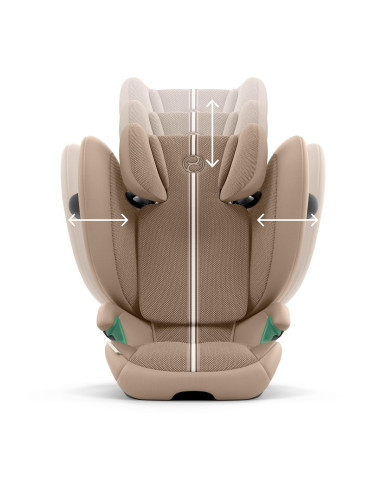 CYBEX Solution Plus G2 i-Fix autoturvatool 15-36 kg, Almond Beige