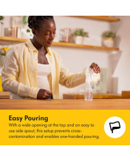 MEDELA EASY POUR Ema piima hoiustamise kotid, 210 ml, 100 tk