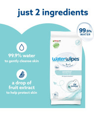 WATERWIPES SENSITIVE+ niisked salvrätikud, 8 pakki