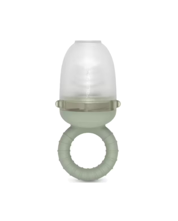 SUAVINEX SILIKOONIST BEEBI TOIDUNÄPPIJA, ALATES 6. ELUKUUST, GREEN