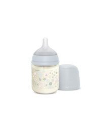 SUAVINEX KLAASIST ANTI-COLIC LUTIPUDEL SX PRO AEGLASE VOOLUGA FÜSIOLOOGILISE LUTIGA, 120 ML, ALATES 0 KUUST, WONDERLAND BLUE
