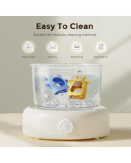 MOMCOZY Silikoonist närimislelu beebidele, kollane