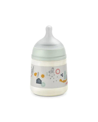 SUAVINEX ANTI-COLIC SX PRO LUTIPUDEL AEGLASE VOOLUGA (S) FÜSIOLOOGILISE LUTIGA, 150 ML, ALATES 0 KUUST, WALK GREEN
