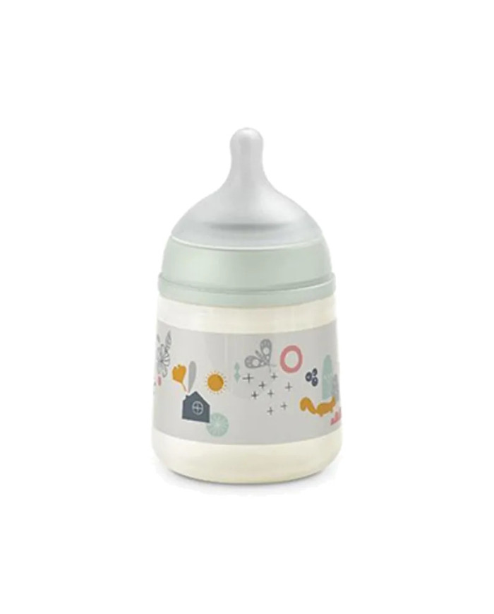 SUAVINEX ANTI-COLIC SX PRO LUTIPUDEL AEGLASE VOOLUGA (S) FÜSIOLOOGILISE LUTIGA, 150 ML, ALATES 0 KUUST, WALK GREEN