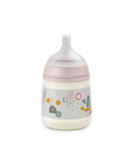 SUAVINEX ANTI-COLIC LUTIPUDEL SX PRO AEGLASE VOOLUGA (S) FÜSIOLOOGILISE LUTIGA, 150 ML, ALATES 0 KUUST, WALK PINK
