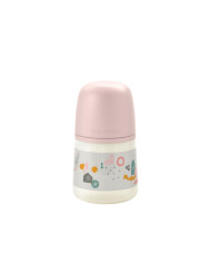 SUAVINEX ANTI-COLIC LUTIPUDEL SX PRO AEGLASE VOOLUGA (S) FÜSIOLOOGILISE LUTIGA, 150 ML, ALATES 0 KUUST, WALK PINK