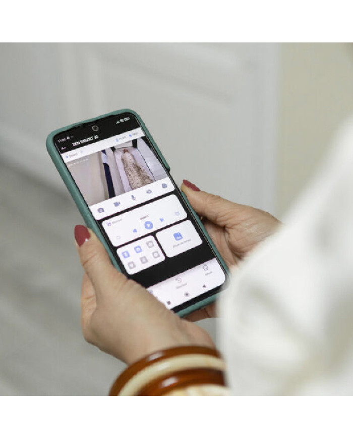 BEABA ZEN SMART AI VIDEO BEEBIMONITOR, WHITE