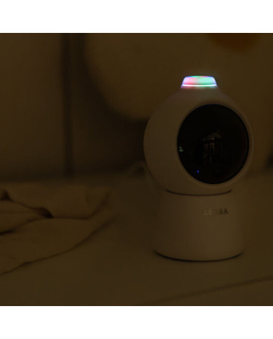 BEABA ZEN SMART AI VIDEO BEEBIMONITOR, WHITE