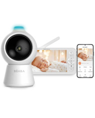 BEABA ZEN SMART AI VIDEO BEEBIMONITOR, WHITE
