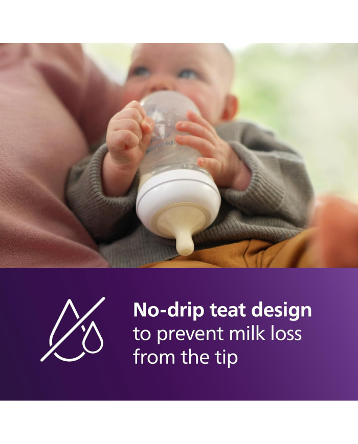 PHILIPS AVENT NATURAL RESPONSE lutipudelite komplekt 260 ml – 4 tk