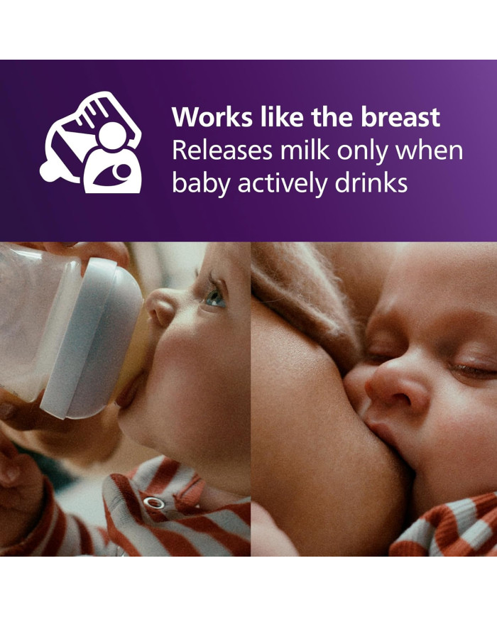 PHILIPS AVENT NATURAL RESPONSE lutipudelite komplekt 260 ml – 4 tk