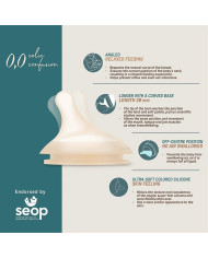 SUAVINEX ZERO ZERO koolikutevastane lutipudel 180 ml alates 0. elukuust