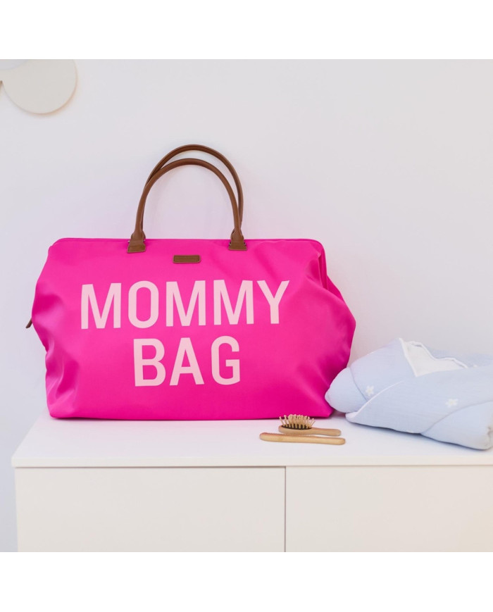 CHILDHOME Mommy Bag – suur emakott, Pop Pink