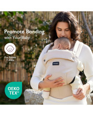 MOMCOZY Ergonoomiline beebikandekott – liivakarva