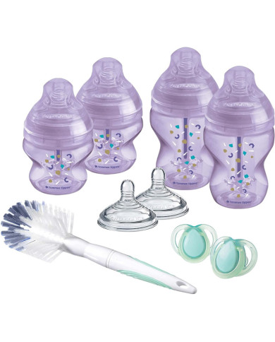 TOMMEE TIPPEE ADVANCED ANTI-COLIC TOITMISE ALUSTUSKOMPLEKT, LILLA