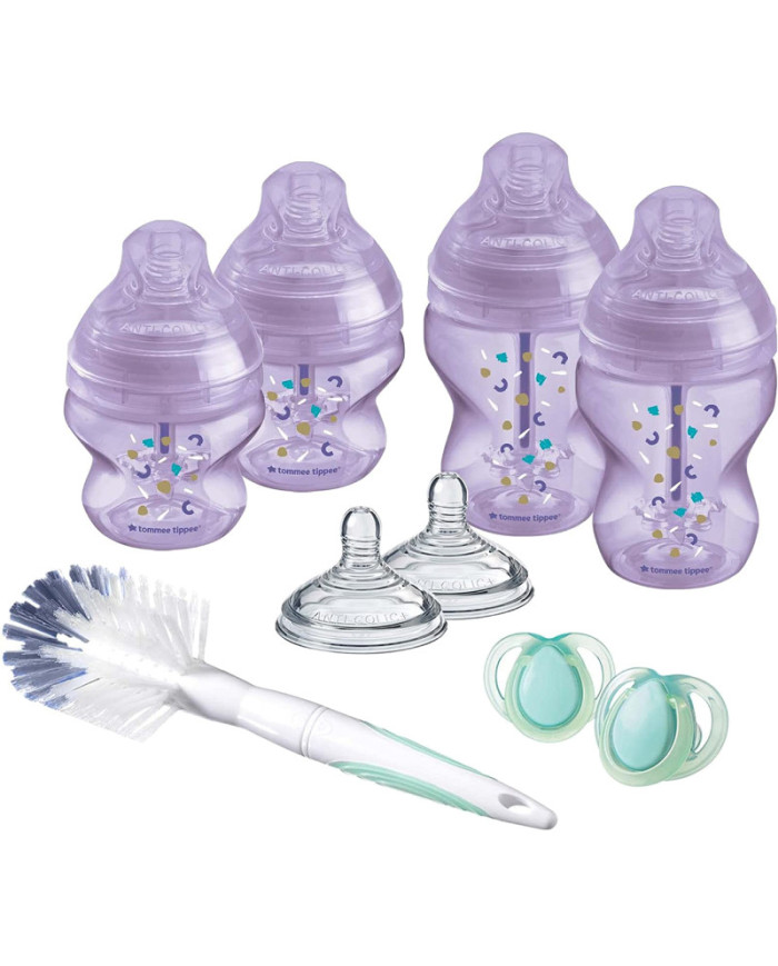 TOMMEE TIPPEE ADVANCED ANTI-COLIC TOITMISE ALUSTUSKOMPLEKT, LILLA