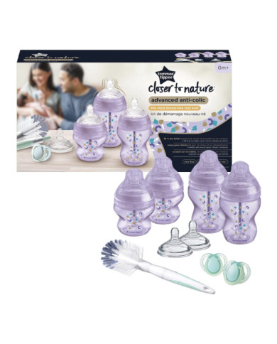 TOMMEE TIPPEE ADVANCED ANTI-COLIC TOITMISE ALUSTUSKOMPLEKT, LILLA