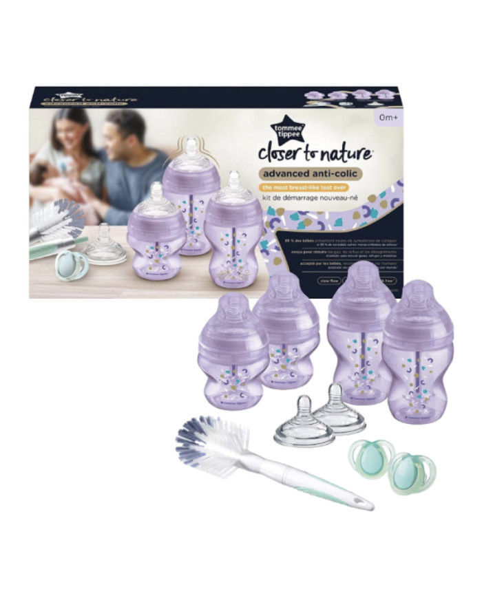 TOMMEE TIPPEE ADVANCED ANTI-COLIC TOITMISE ALUSTUSKOMPLEKT, LILLA