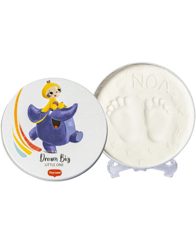TINY LOVE MAGIC BOX ROUND MÄLESTUSTE KARP BEEBI KÄE- JA JALAJÄLJENDIGA