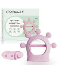 MOMCOZY silikoonist närimislelu imikutele, roosa