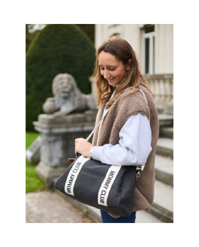 CHILDHOME MOMMY CLUB EMAKOTT, SIGNATURE CANVAS BLACK