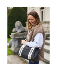 CHILDHOME MOMMY CLUB EMAKOTT, SIGNATURE CANVAS BLACK