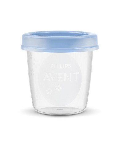 PHILIPS AVENT VIA MAHUTID RINNAPIIMA JA TOIDU SÄILITAMISEKS SCF618, 10X180ML