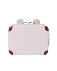 CHILDHOME MINI TRAVELLER LASTE KOFFER, TEDDY OFF WHITE