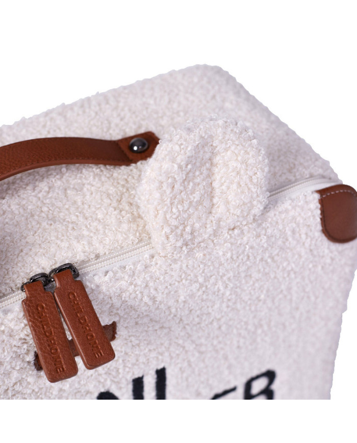 CHILDHOME MINI TRAVELLER LASTE KOFFER, TEDDY OFF WHITE