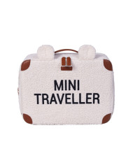 CHILDHOME MINI TRAVELLER LASTE KOFFER, TEDDY OFF WHITE