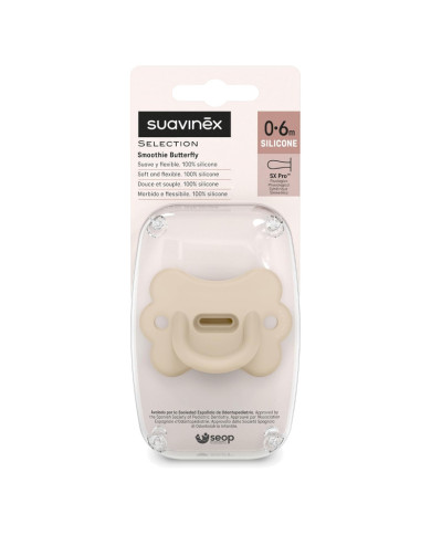 SUAVINEX COLOUR ESSENCE BUTTERFLY FÜSIOLOOGILINE L, SX PRO, 0–6 KUUD, BEIGE