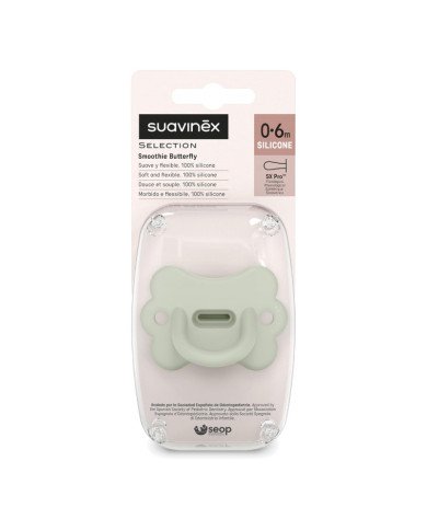 SUAVINEX COLOUR ESSENCE BUTTERFLY FÜSIOLOOGILINE LUTT SX PRO, 0–6 KUU, GREEN