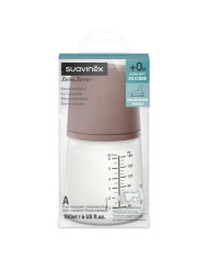 SUAVINEX ZERO ZERO ANTI-COLIC LUTIPUDEL REGULEERITAVA VOOLUGA LUTIGA, 180 ML, ALATES 0+ KUUST, DEEP