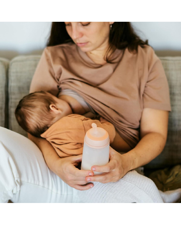 SUAVINEX ZERO ZERO ANTI-COLIC KOOLIKUTEVASTANE PUDEL AEGLASE VOOLUGA LUTIGA, 180 ML, ALATES 0+ KUUST, MEDIUM