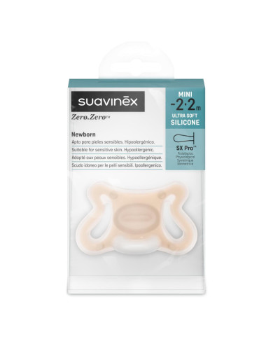 SUAVINEX FÜSIOLOOGILINE, HÜPOALLERGEENNE ZERO ZERO Lutt SX PRO MINI, −2–2 KUUD, FAIR