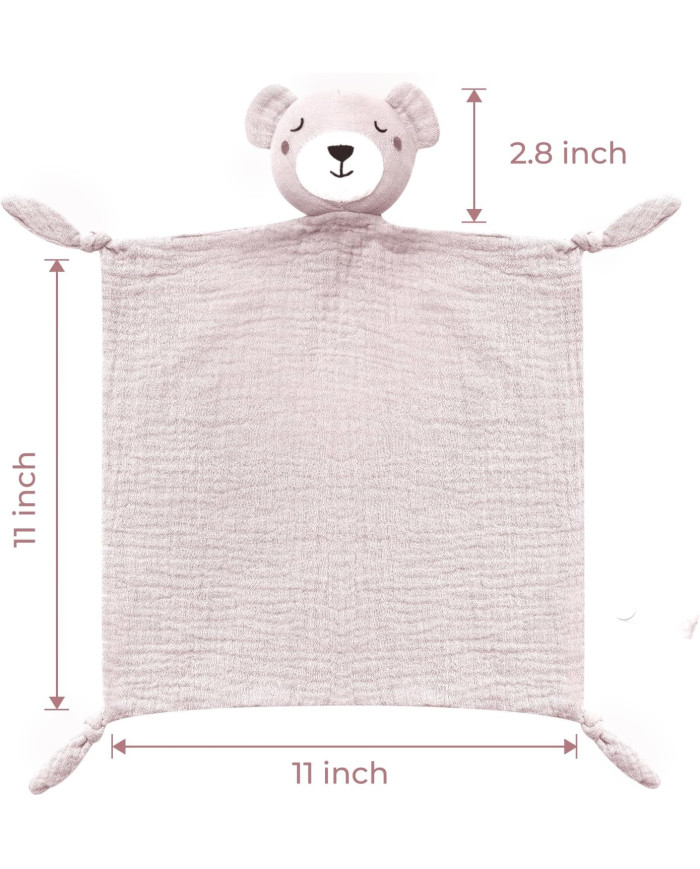 MOMCOZY roosa puuvillane karukese kujuline kaisulapp beebile