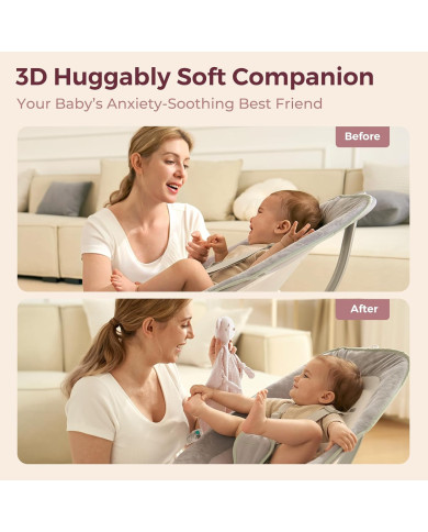 MOMCOZY roosa puuvillane karukese kujuline kaisulapp beebile