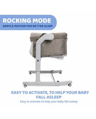 CHICCO NEXT2ME MAGIC EVO Häll Beige – mugavus ja turvalisus