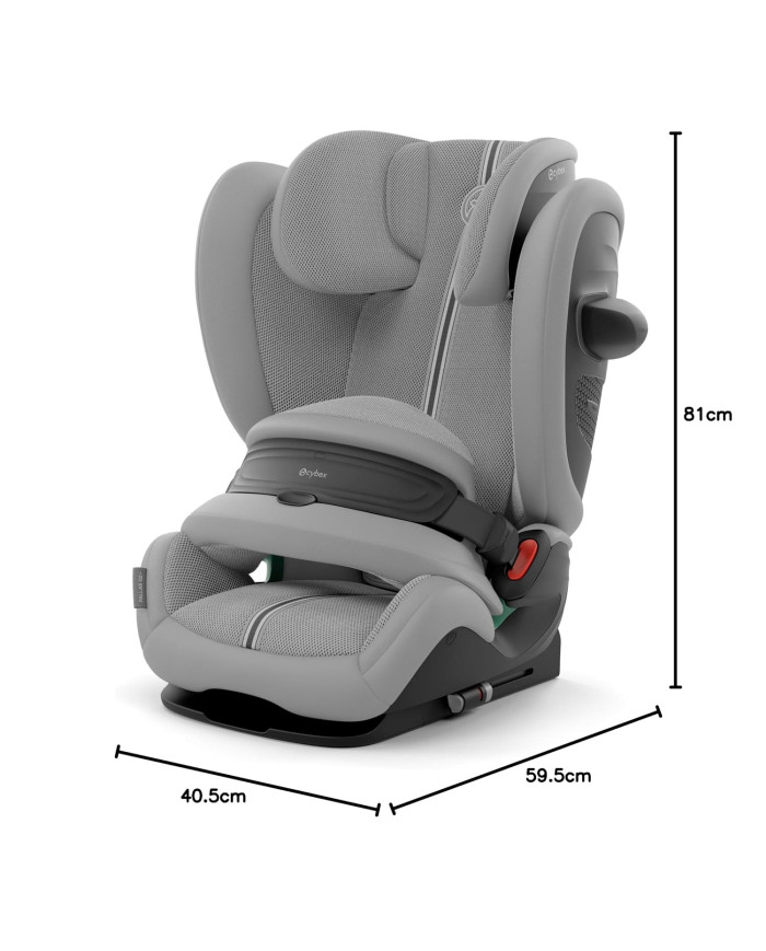 CYBEX PALLAS G2 I-FIX PLUS Turvatool 9–36 kg, Stone Grey