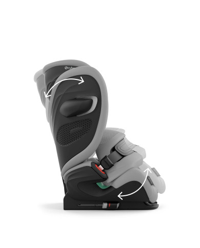 CYBEX PALLAS G2 I-FIX PLUS Turvatool 9–36 kg, Stone Grey