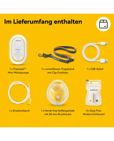 Medela Freestyle Mini Laetav Elektriline Rinnapump - Hands-Free